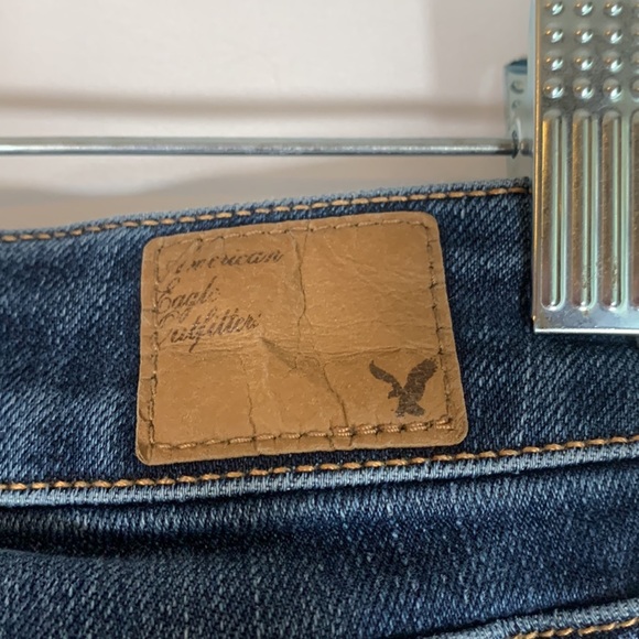American Eagle Blue Denim Skinny Jeans - Picture 8 of 10